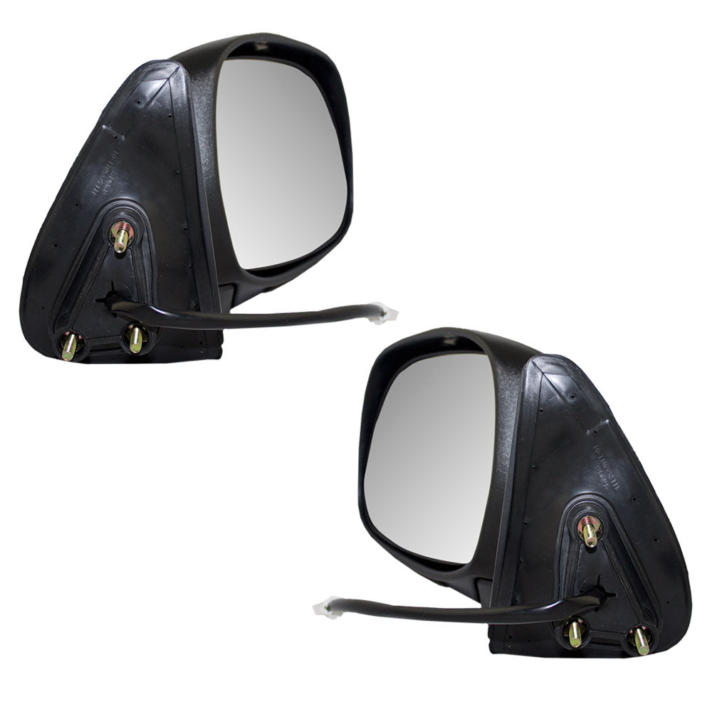 Driver and Passenger Power Side View Mirrors Replacement for Toyota Tundra Pickup Truck 879400C050B1 879100C050C1