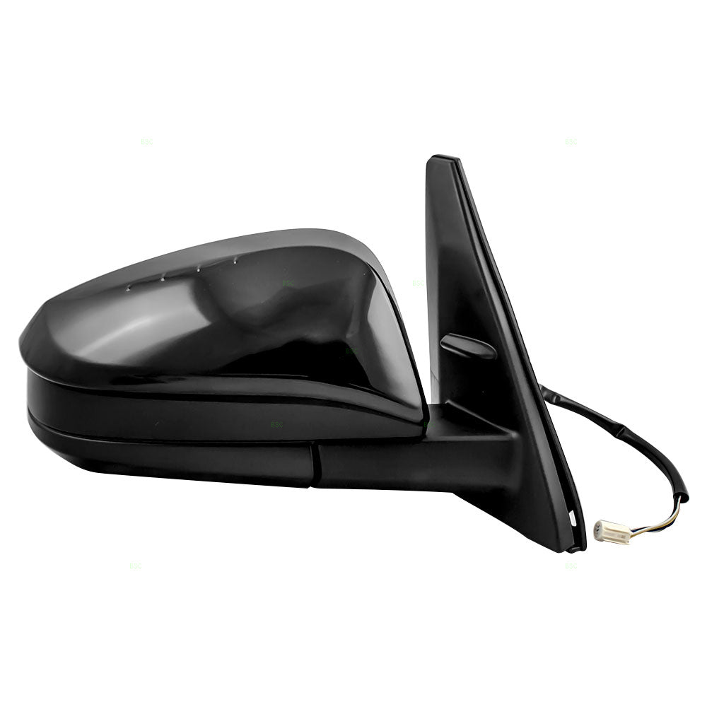 Passengers Power Side View Mirror Heated Ready-to-Paint Finish Replacement for 2014-2019 Toyota 4Runner 87915-42160-C0