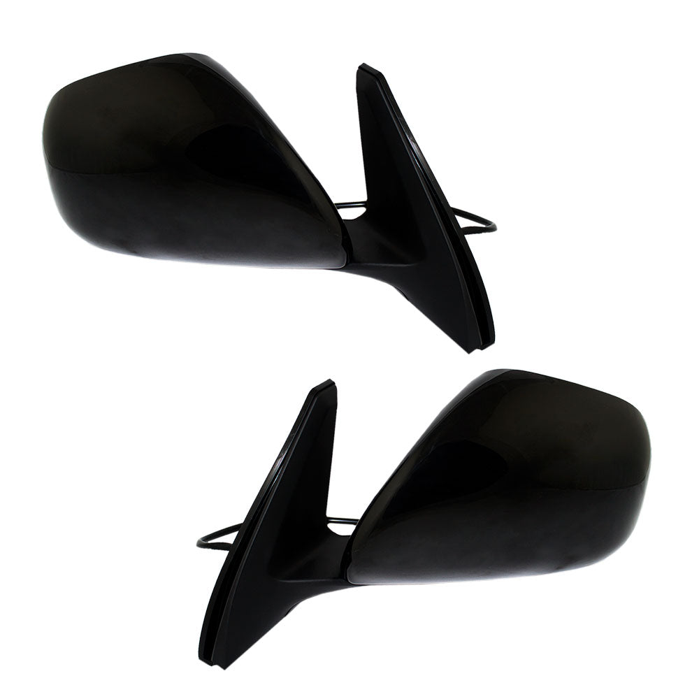 Brock Replacement Driver and Passenger Power Side View Mirrors Heated Compatible with 4Runner 8794035630C0 8791035630C0