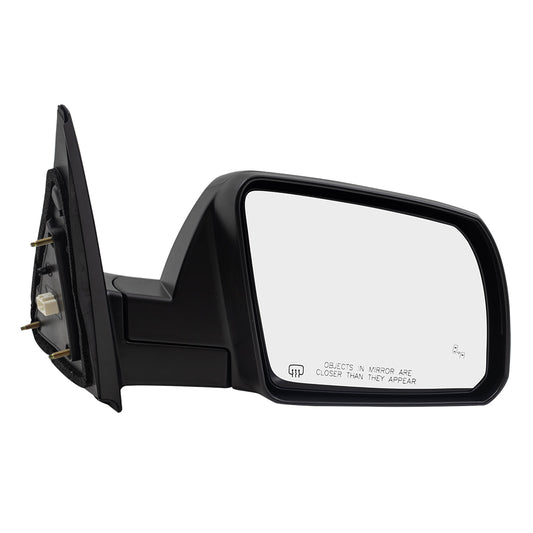 Brock Replacement Passengers Side Heated Blind Spot Detection Manual Folding Power Mirror Compatible with 2014-2019 Tundra 879100C400 87910-0C400