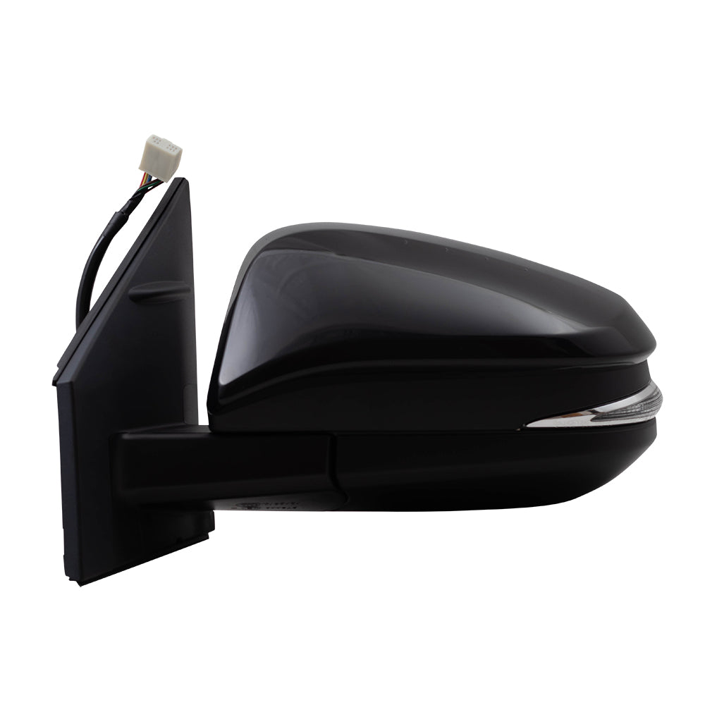 Brock Replacement Driver Power Sde Mirror Blind Spot Detection Compatible with 13-15 RAV4 87940-0R100-C0