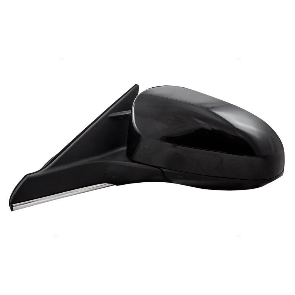 Brock Replacement Drivers Power Side View Mirror Heated Ready-to-Paint Compatible with 2015 Camry& Hybrid 87945-06060-C0