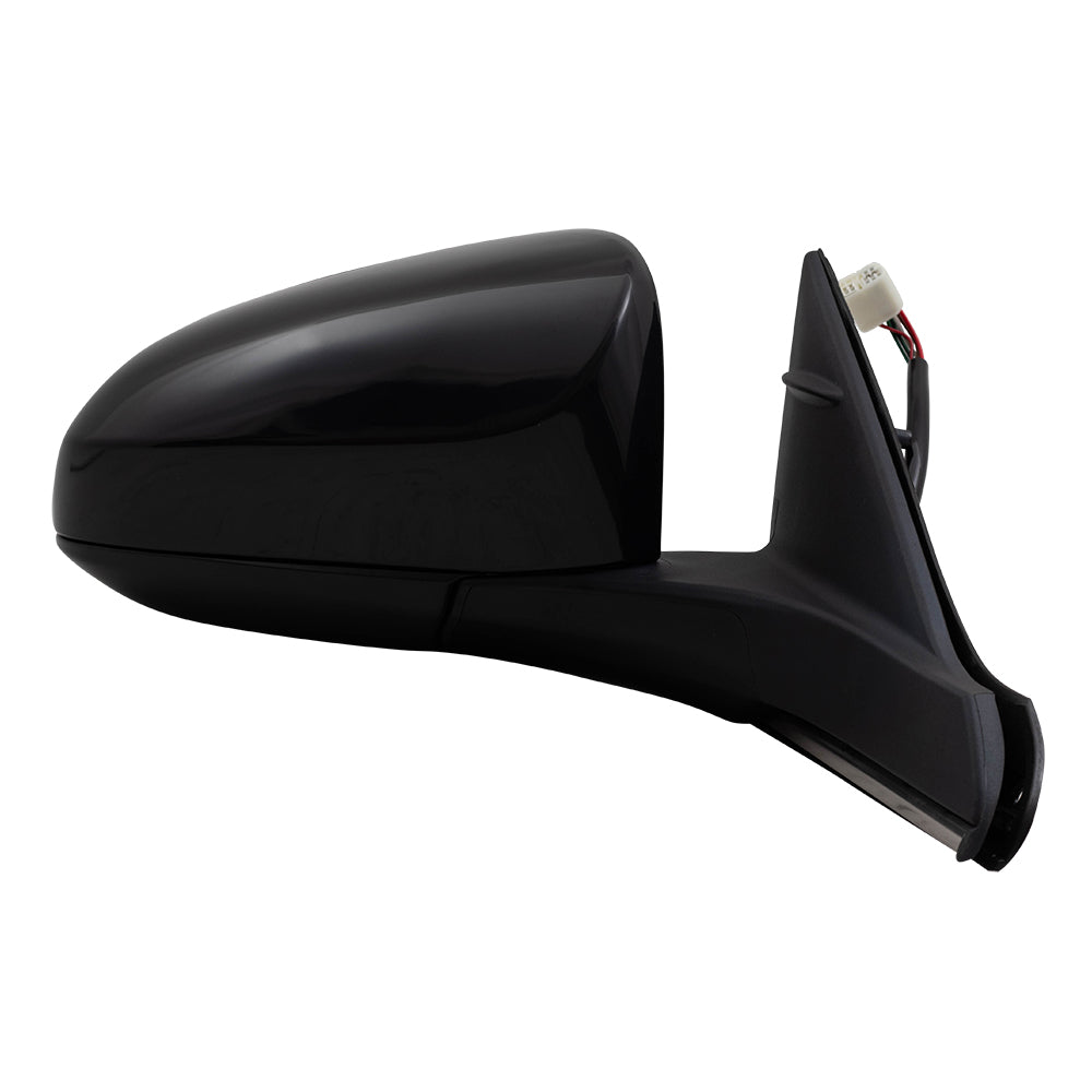 Brock Replacement Pair Power Sde Mirrors Compatible with 16-17 Camry