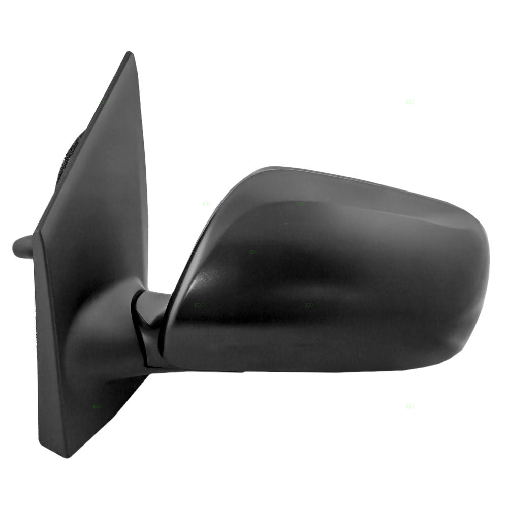 Brock Replacement Drivers Manual Remote Side View Mirror Compatible with Yaris Sedan 87940-52780