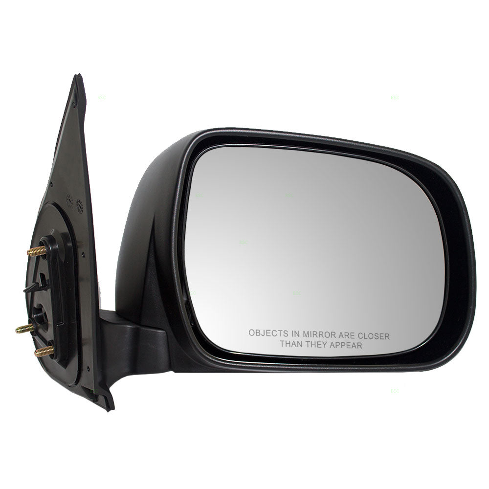 Brock Replacement Passengers Manual Side View Mirror Compatible with Pickup Truck 87910-04160