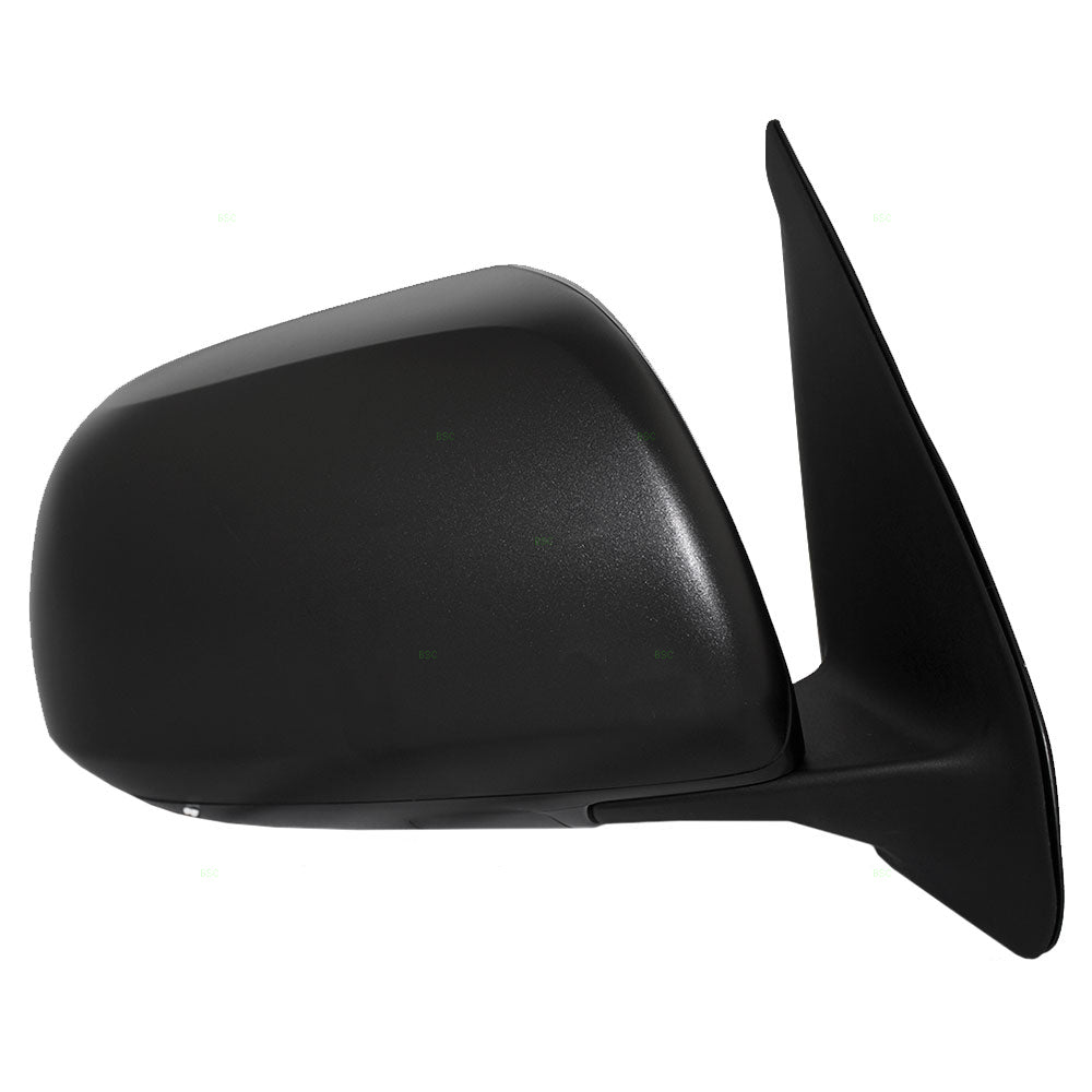 Brock Replacement Passengers Manual Side View Mirror Textured Compatible with Tacoma Pickup Truck 87910-04212