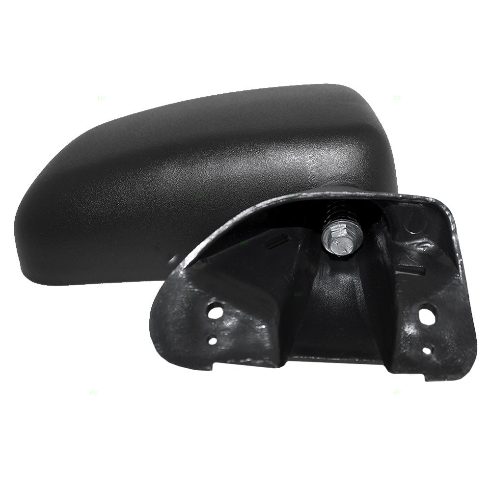 Brock Replacement Passengers Manual Side View Mirror Textured Black Compatible with 87-88 Pickup 87-89 4Runner 8791089135