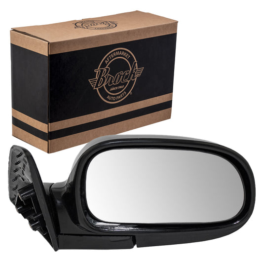 Brock Replacement Passengers Manual Side View Mirror Ready-to-Paint Compatible with 1993-1997 Corolla 8791002062