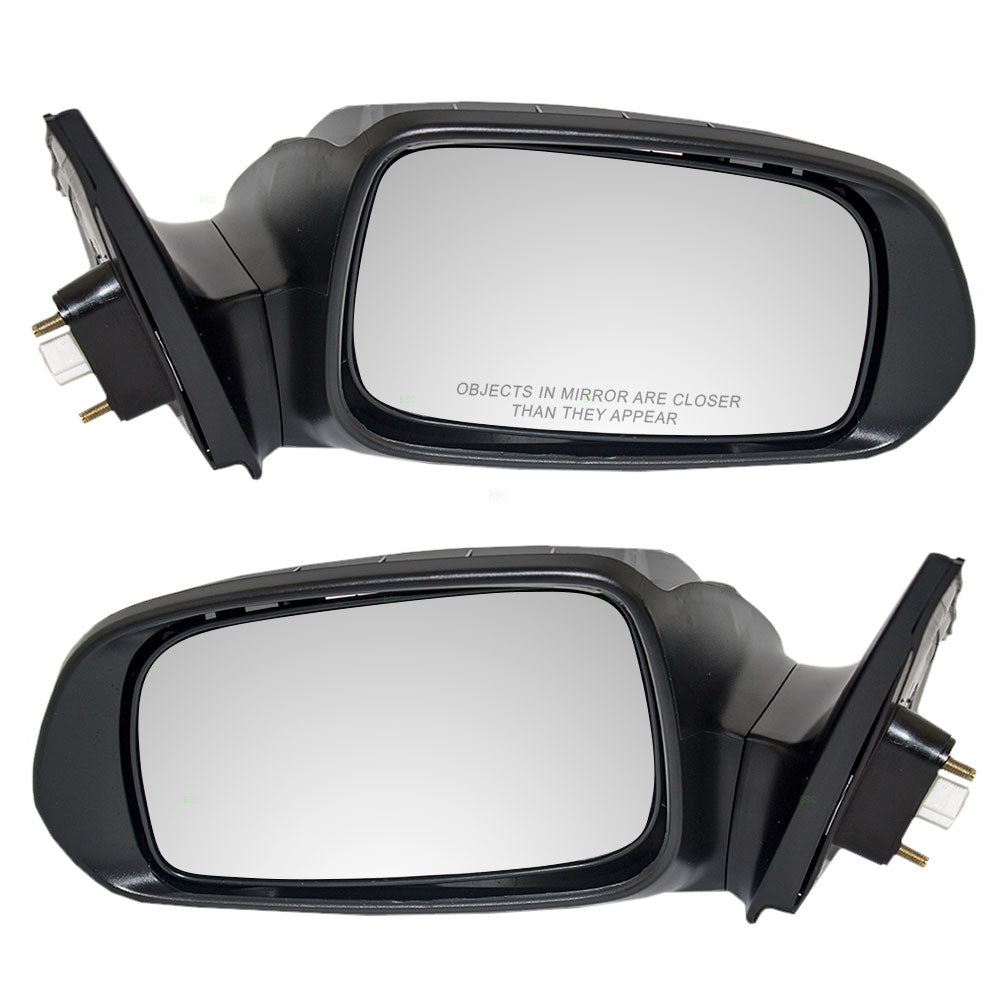 Brock Replacement Driver and Passenger Power Side View Mirrors with Signal Compatible with 2005-2010 tC 87940-21190-C0 87910-21190-C0