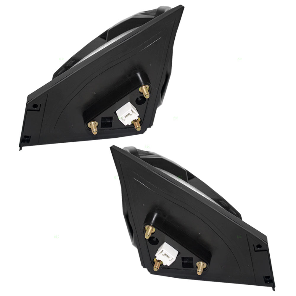 Brock Replacement Driver and Passenger Power Side View Mirrors with Signal Compatible with 2005-2010 tC 87940-21190-C0 87910-21190-C0