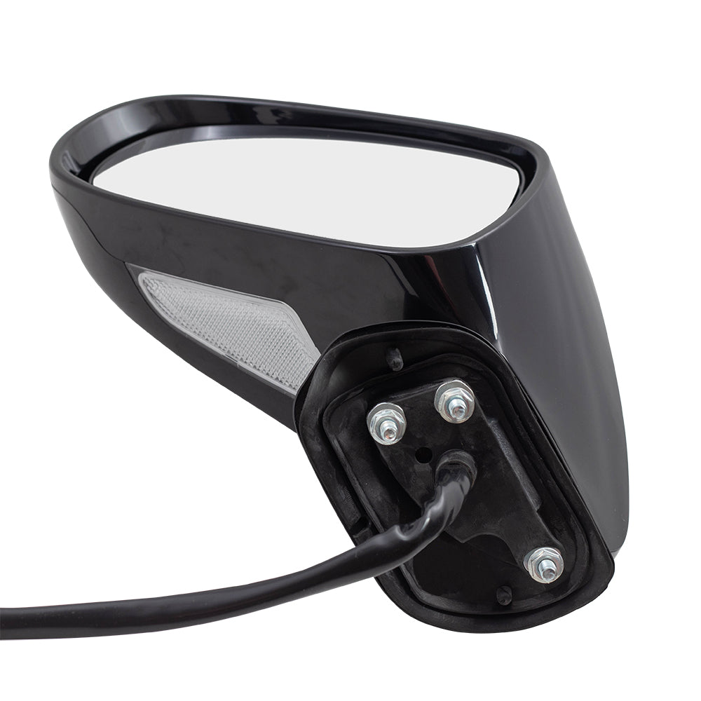 Brock Replacement Driver Power Folding Mirror Heated Compatible with LS460 LS600h