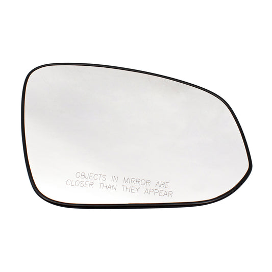 Brock Replacement Passenger Door Mirror Glass and Base Heated Compatible with 2013-2015 RAV4