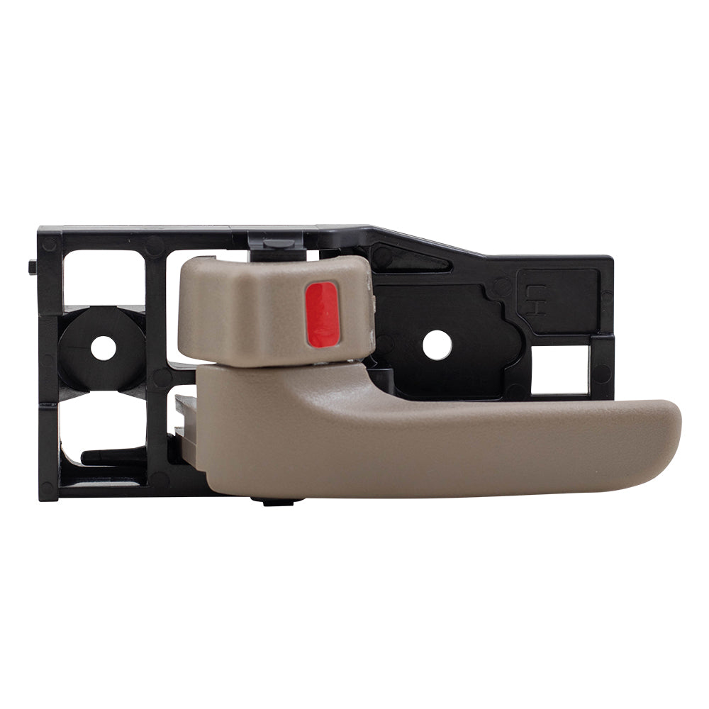 Brock Replacement Drivers Inside Interior Door Handle Beige / Fawn Compatible with SUV Pickup Truck 69206-0C030-E1