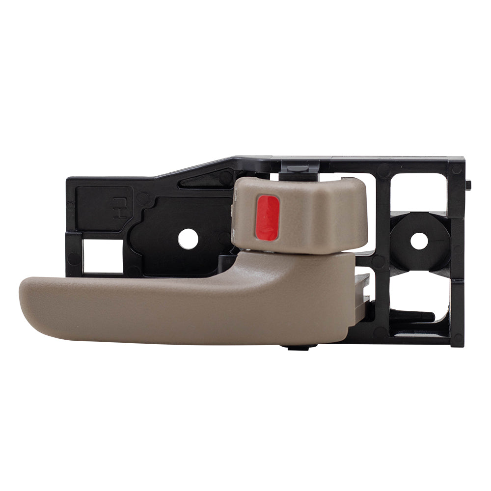 Brock Replacement Passengers Inside Interior Door Handle Beige / Fawn Compatible with SUV Pickup Truck 69205-0C030-E1