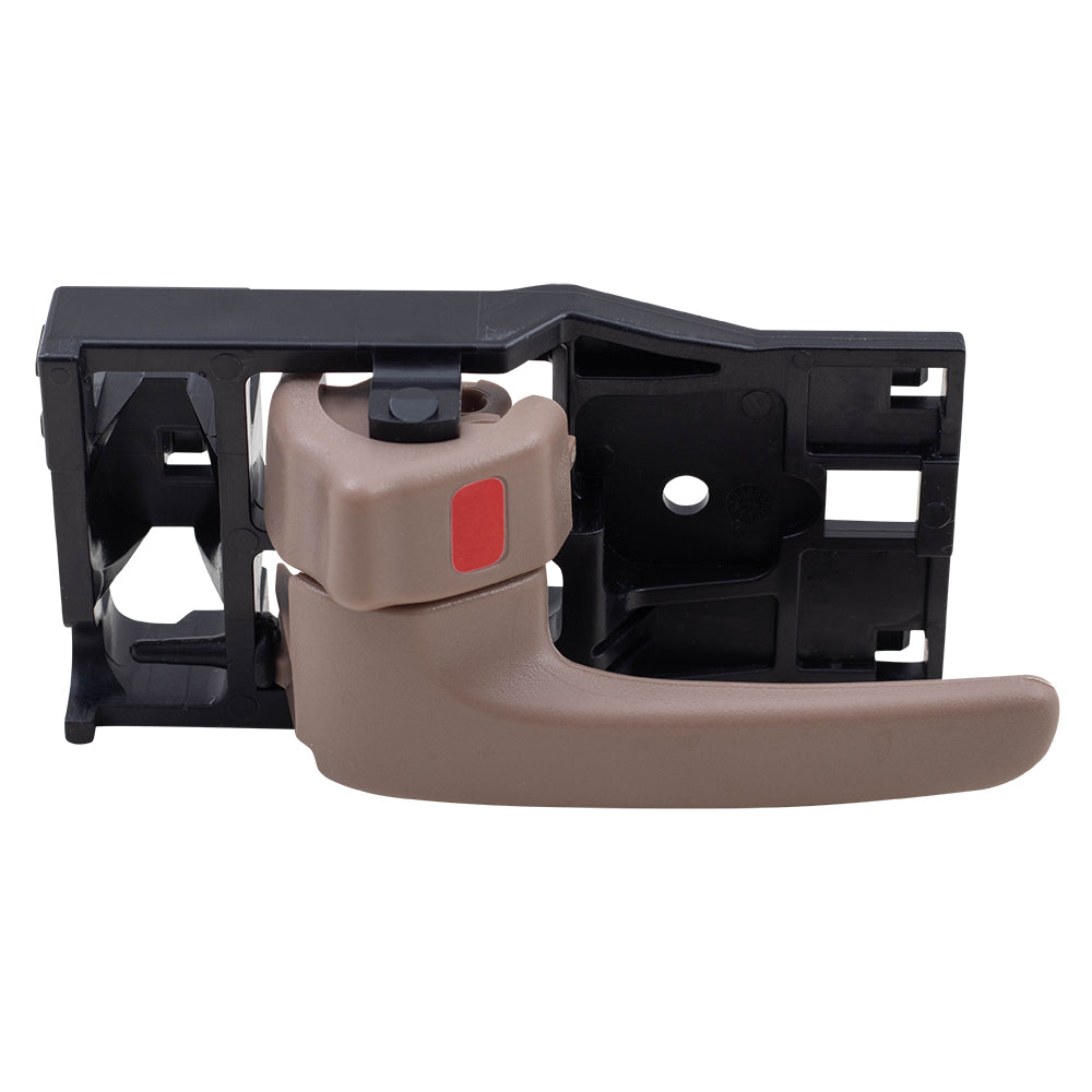 Brock Replacement Drivers Inside Interior Brown / Oak Door Handle Compatible with SUV Pickup Truck 69206-0C030-E0