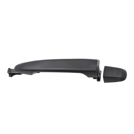 Brock Replacement Outside Sliding Door Handle Textured Black with Cap Compatible with 2004-2010 Sienna Van