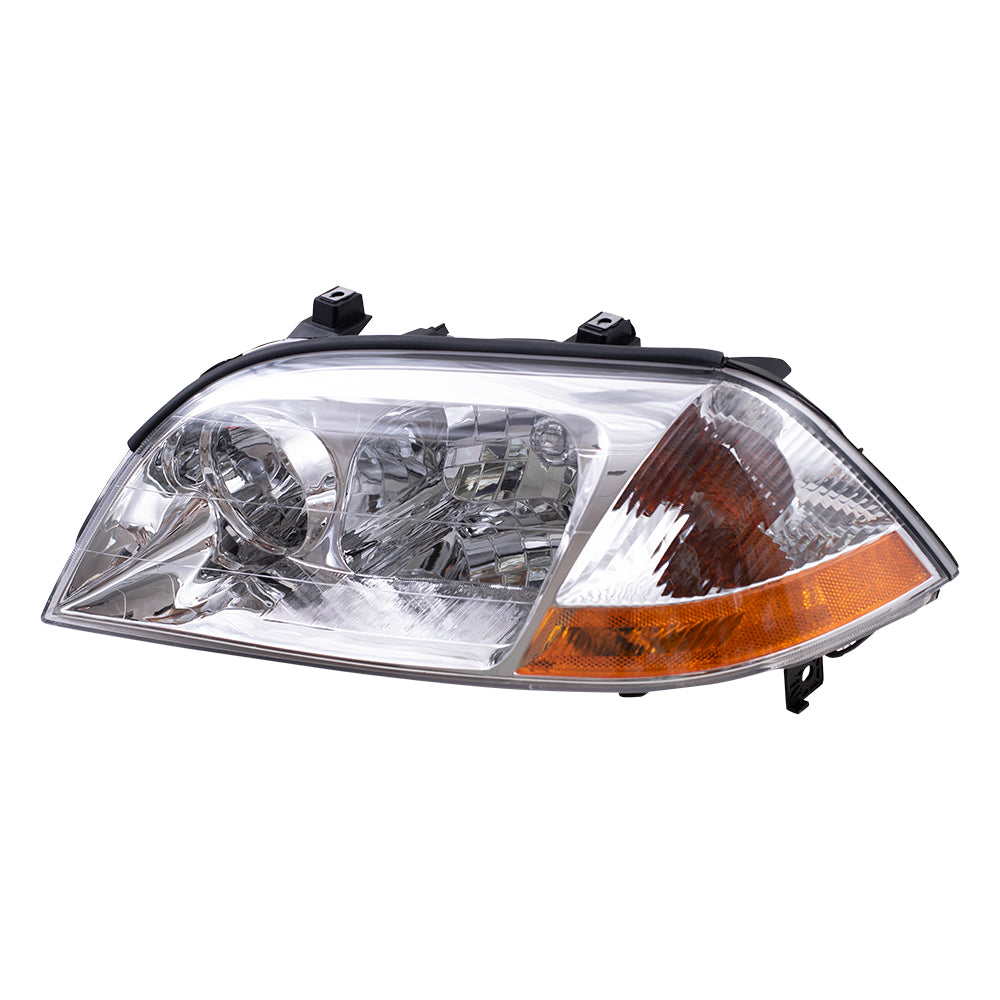 Brock Replacement Drivers Headlight Headlamp Compatible with MDX 33151S3VA01