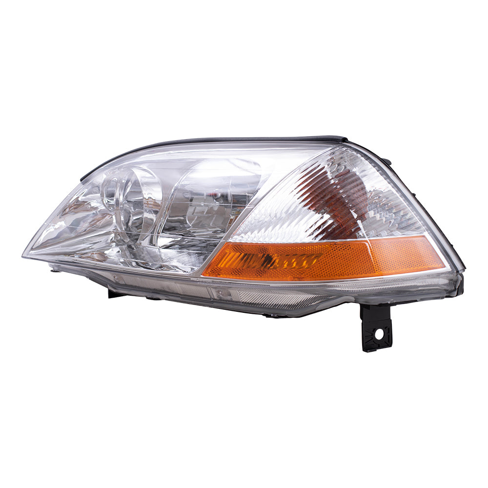 Brock Replacement Drivers Headlight Headlamp Compatible with MDX 33151S3VA01