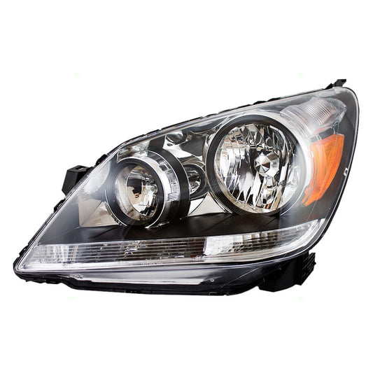 Brock Replacement Drivers Headlight Headlamp Compatible with 2005-2007 Odyssey Van 33151SHJA01