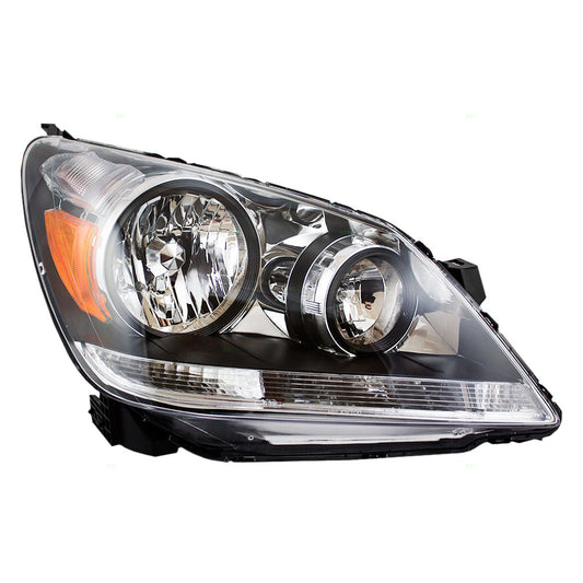 Brock Replacement Passengers Headlight Headlamp Compatible with 2005-2007 Odyssey Van 33101SHJA01