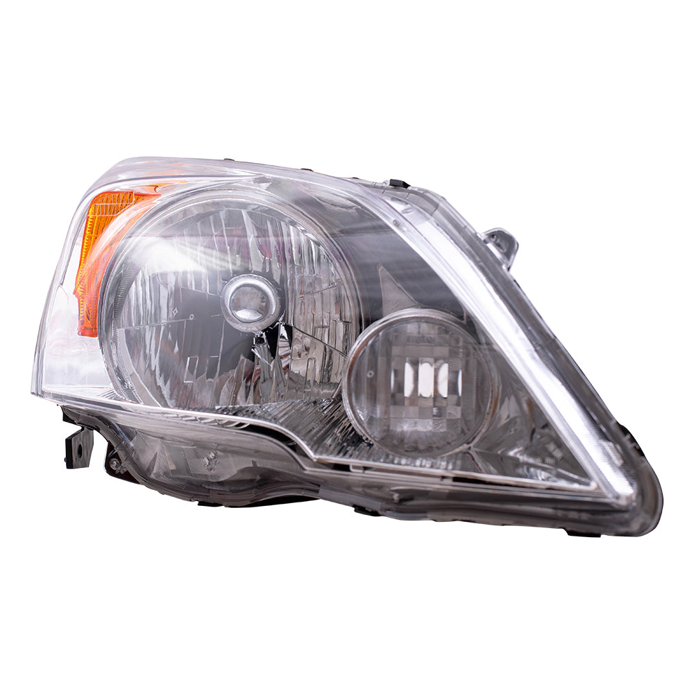 Brock Replacement Passengers Headlight Headlamp Compatible with CR-V 33101SWAA01