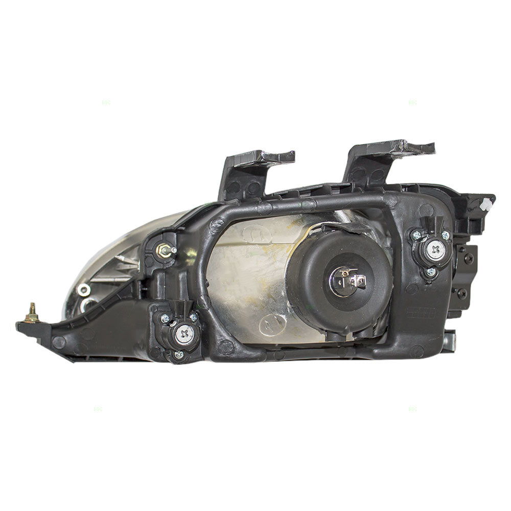 Brock Replacement Passengers Headlight Headlamp Compatible with Civic 33100SR3A01