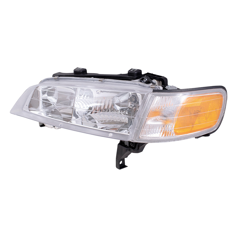 Brock Replacement Driver Headlight Headlamp Compatible with 94-97 Accord 33150-SV4-A02