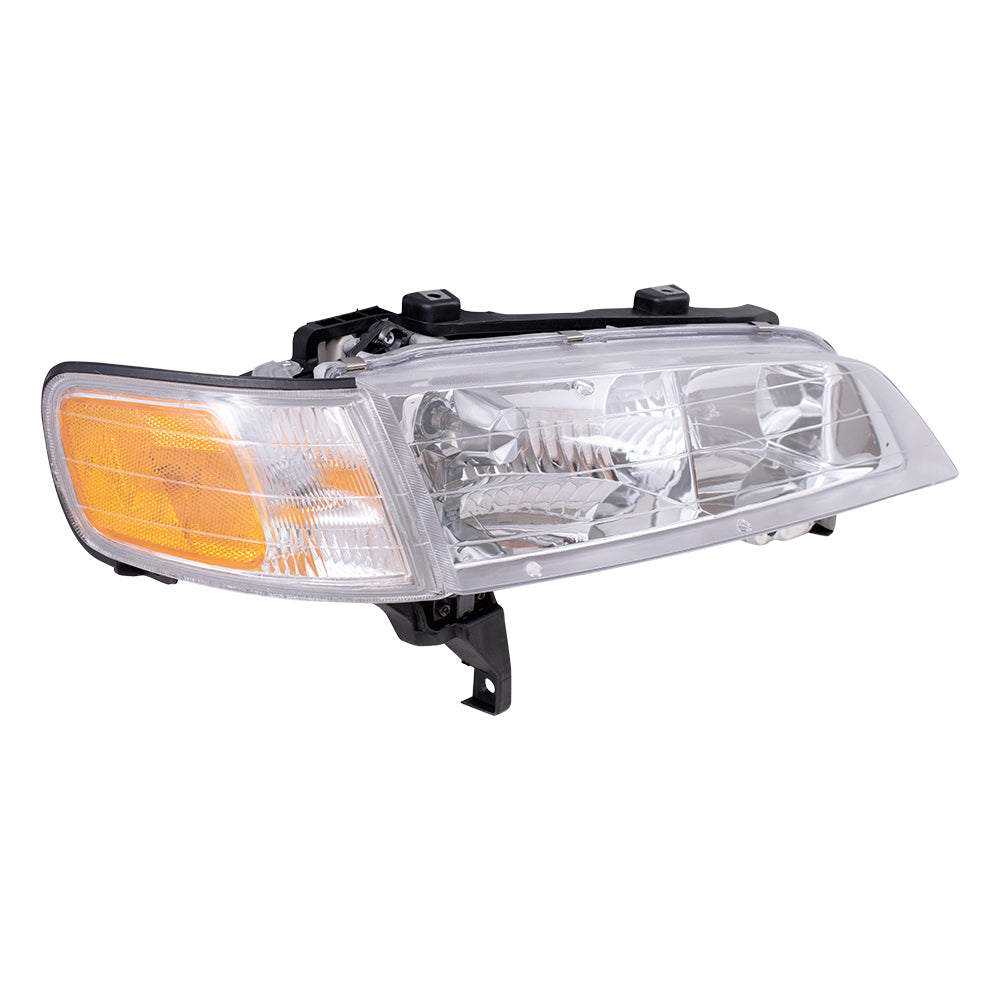 Brock Replacement Passenger Headlight Headlamp Compatible with 94-97 Accord 33100-SV4-A02