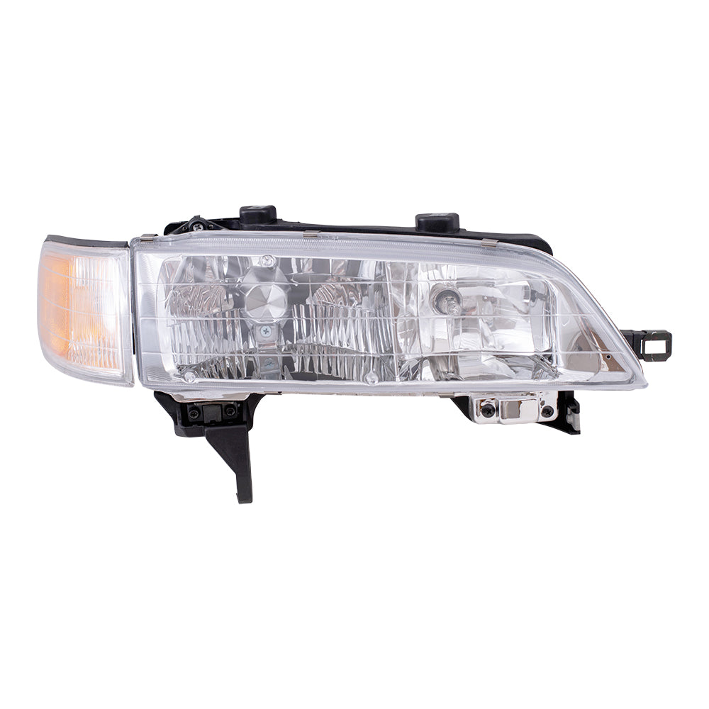 Brock Replacement Passenger Headlight Headlamp Compatible with 94-97 Accord 33100-SV4-A02