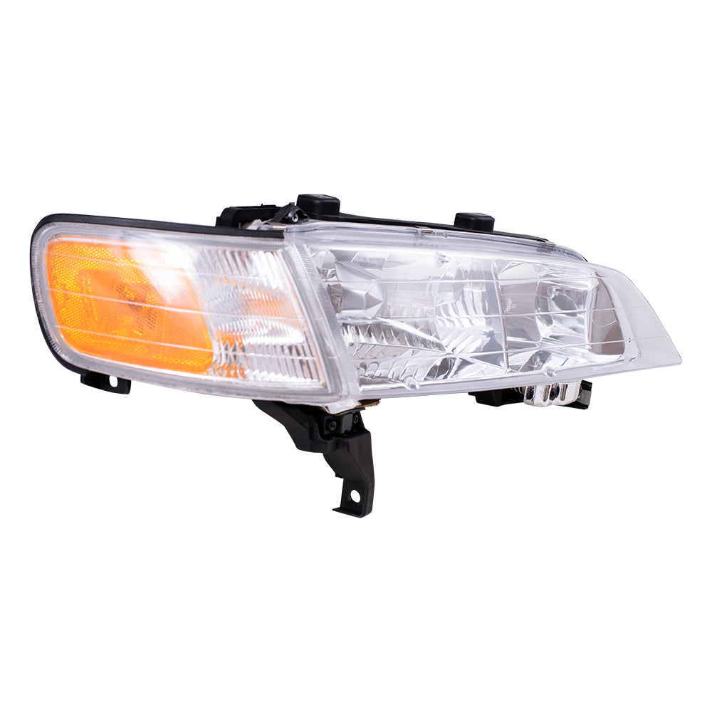 Brock Replacement Passenger Headlight Headlamp Compatible with 94-97 Accord 33100-SV4-A02