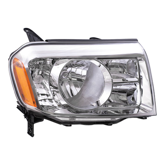 Brock Replacement Passengers Headlight Headlamp Compatible with 2009-2011 Pilot SUV 33100SZAA01