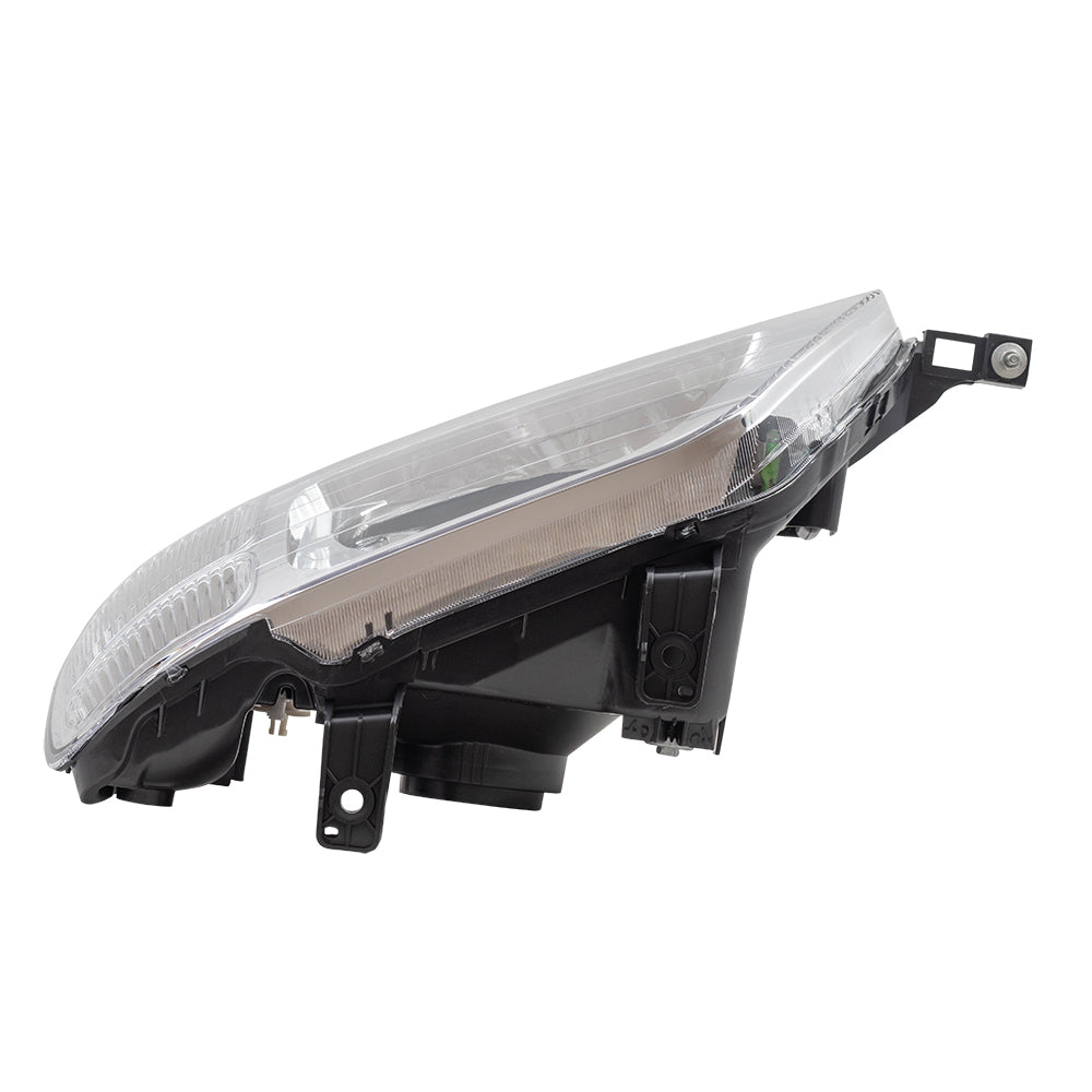 Brock Replacement Drivers Headlight Headlamp Compatible with 1997-2001 CR-V 33151S10A01