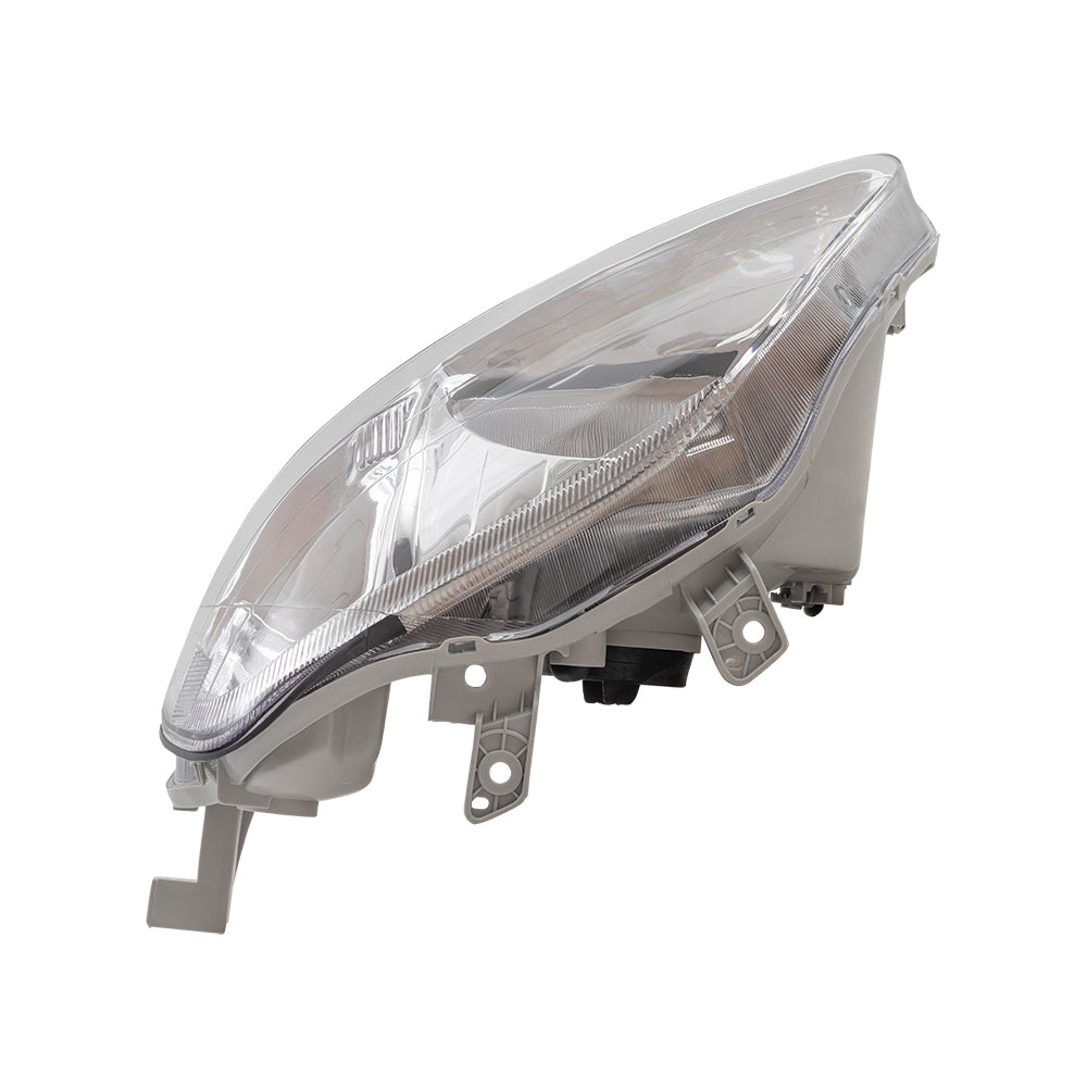 Brock Replacement Drivers Halogen Headlight Compatible with 1999-2000 Civic 33151S01A02