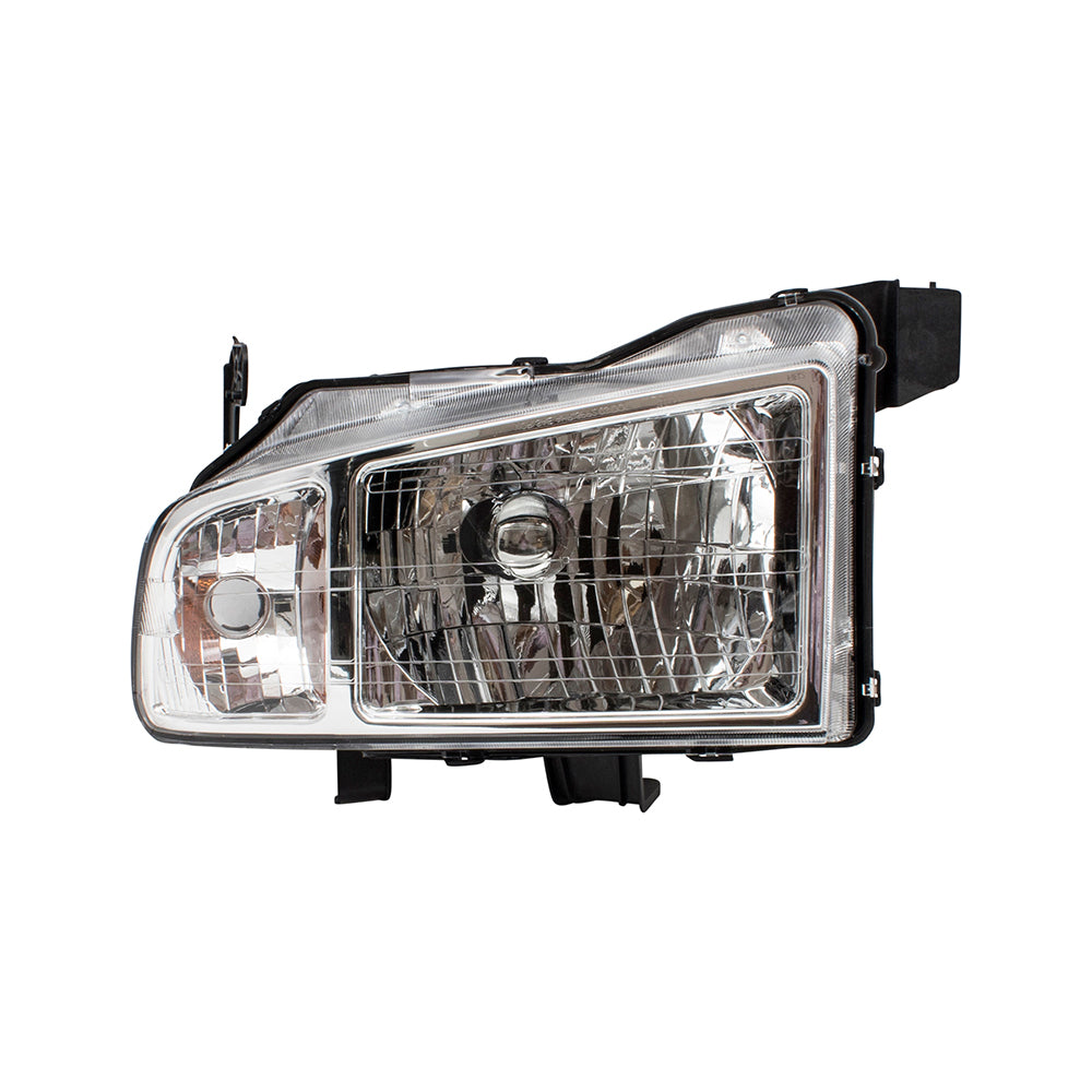 Brock Replacement Pair Set Halogen Combination Headlamp Type Headlight Units Compatible with 09-14 Ridgeline Pickup 33151SJCA11 33101SJCA11