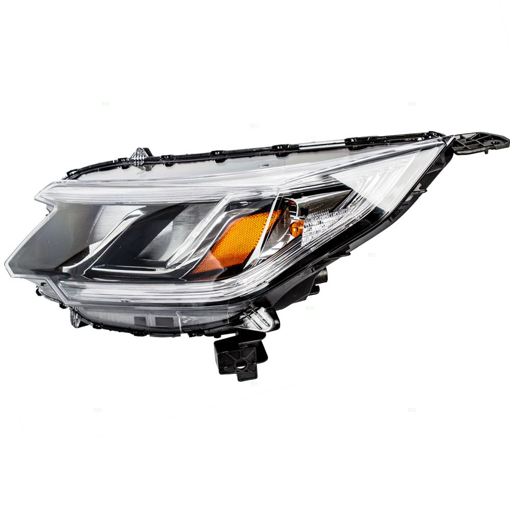 Brock Replacement Drivers Halogen Combination Headlight Headlamp Compatible with 15-16 CR-V 33150-T1W-A11