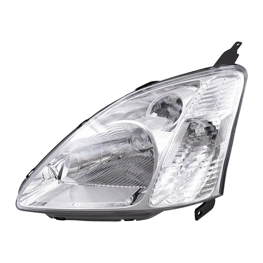 Brock Replacement Drivers Headlight Headlamp Compatible with Civic 33151S5TC01