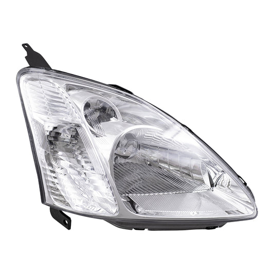 Brock Replacement Passengers Headlight Headlamp Compatible with Civic 33101S5TC01