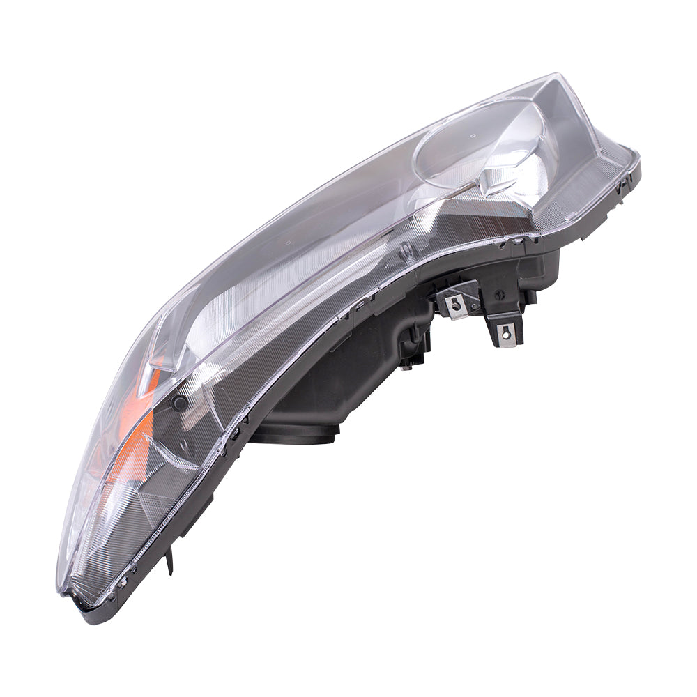 Brock Replacement Drivers Halogen Headlight Headlamp Compatible with 2006-2009 Civic Sedan 33151SNCA01