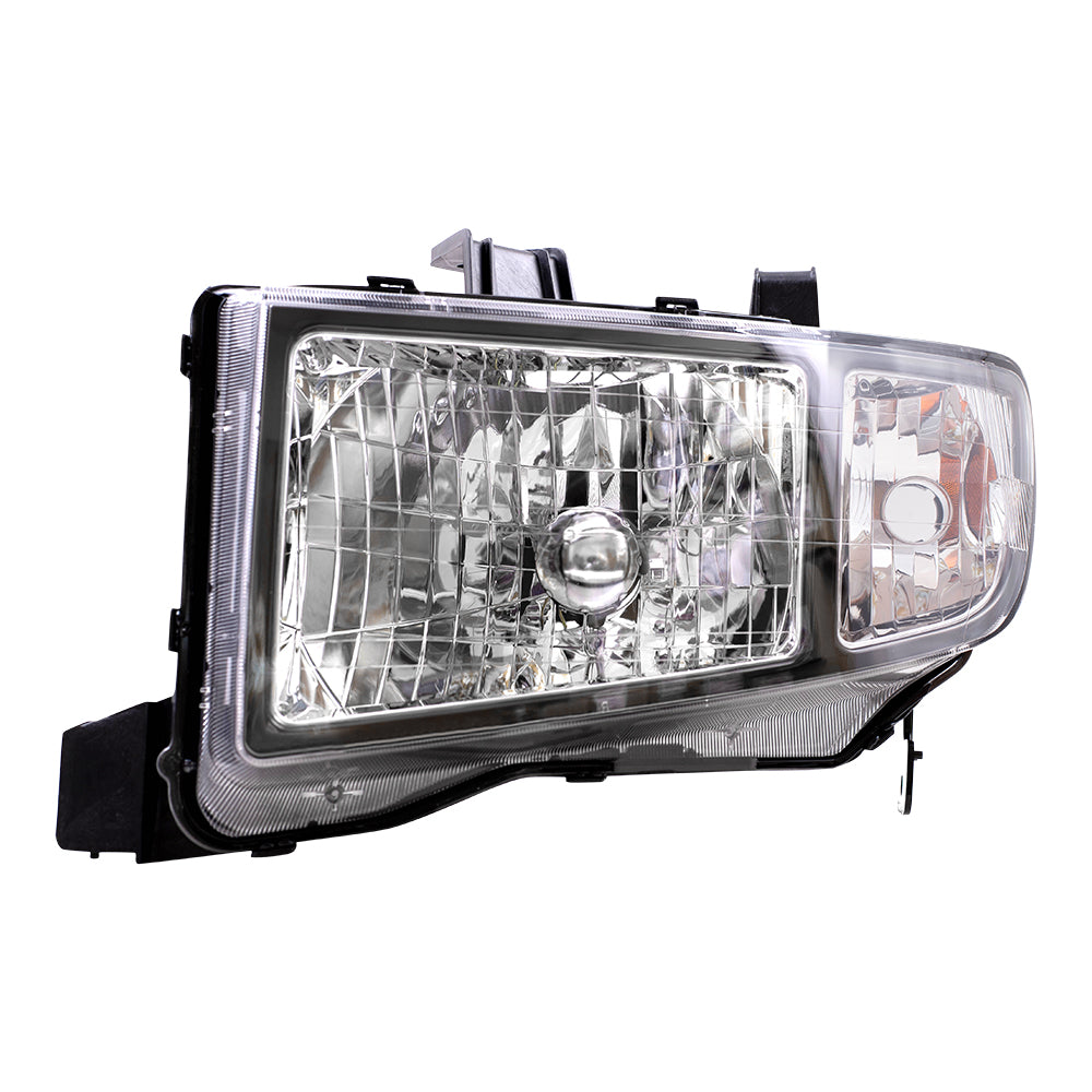 Brock Replacement Drivers Headlight Headlamp Compatible with 2006-2008 Ridgeline Pickup Truck 33151SJCA02