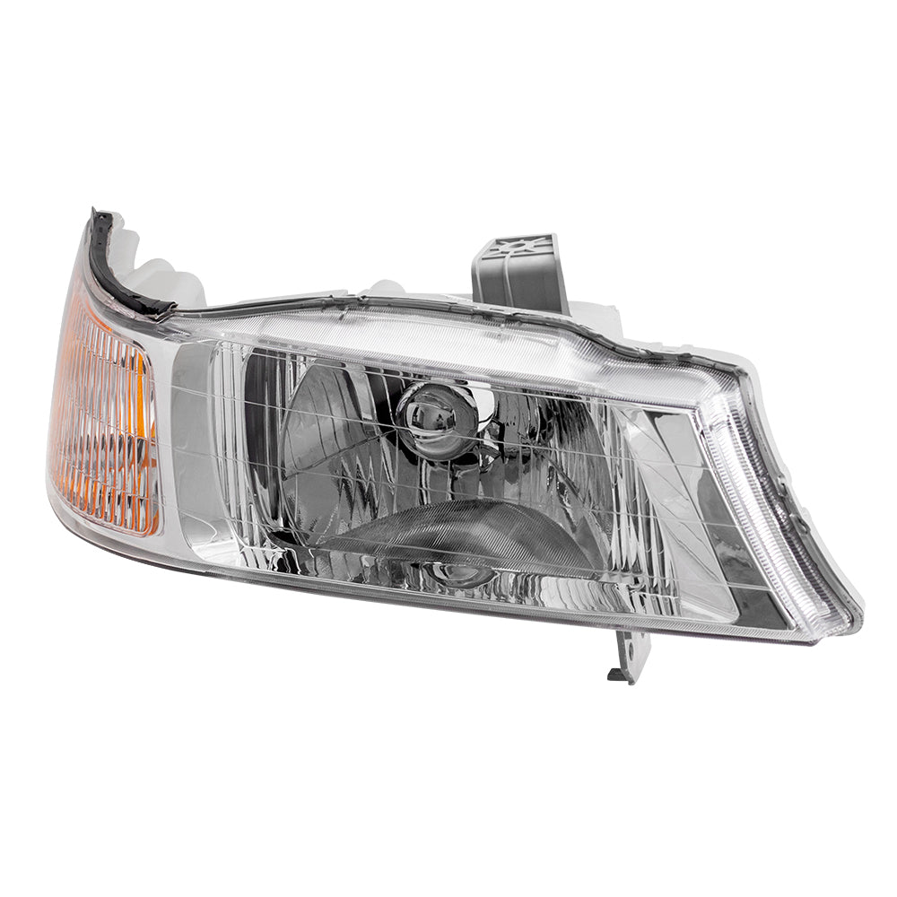 Brock Replacement Passengers Headlight Headlamp Compatible with 1999-2004 Odyssey Van 33101-S0X-A01