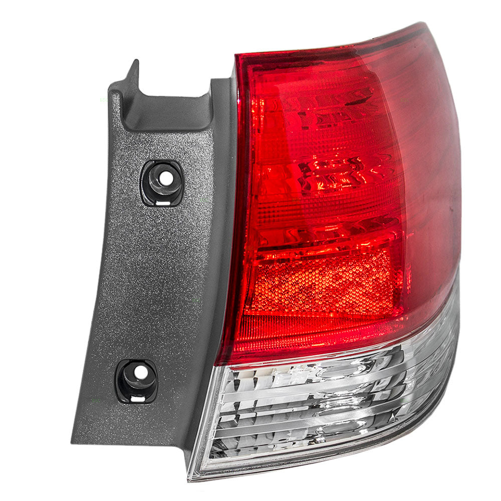 Brock Replacement Passengers Taillight Tail Lamp Compatible with 08-10 Van 33501SHJA51