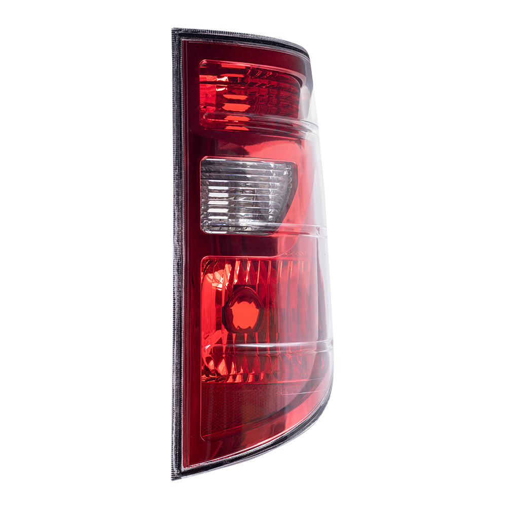 Brock Replacement Pair Tail Lights Compatible with 2009-2014 Ridgeline Pickup