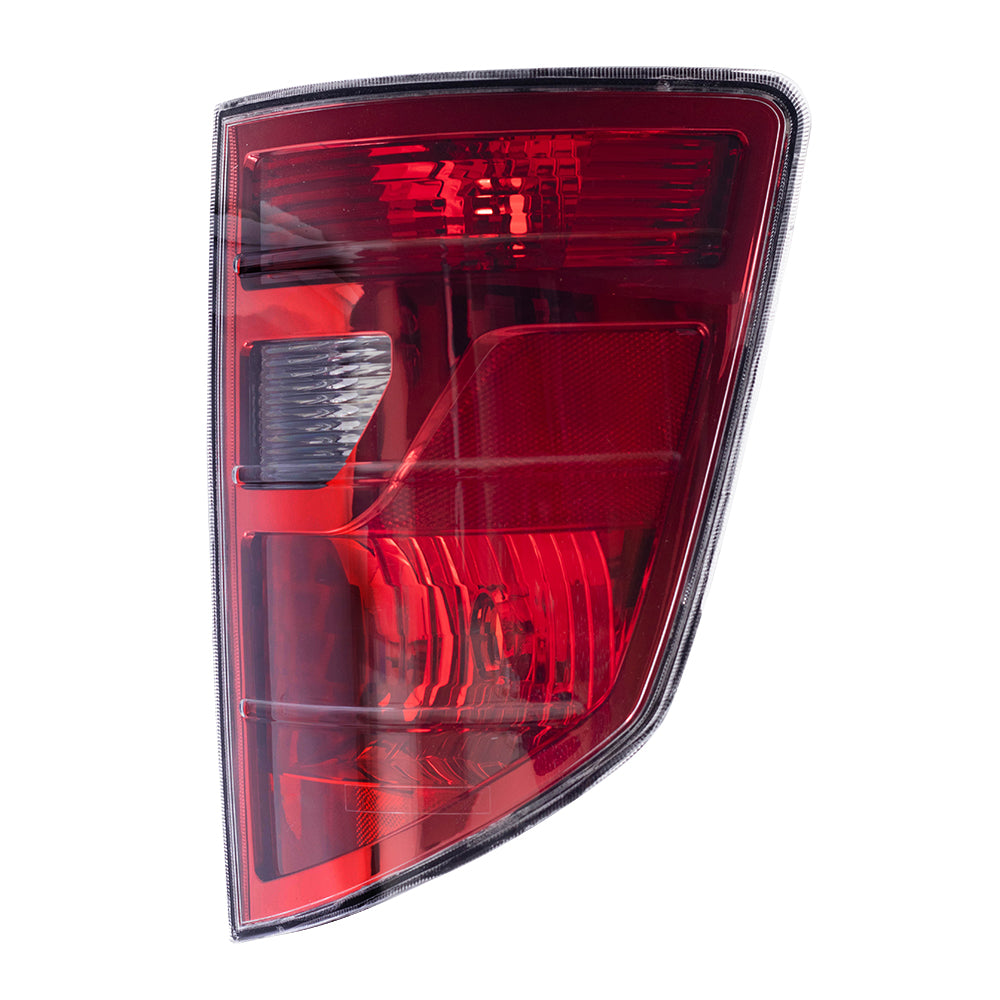 Brock Replacement Pair Tail Lights Compatible with 2009-2014 Ridgeline Pickup