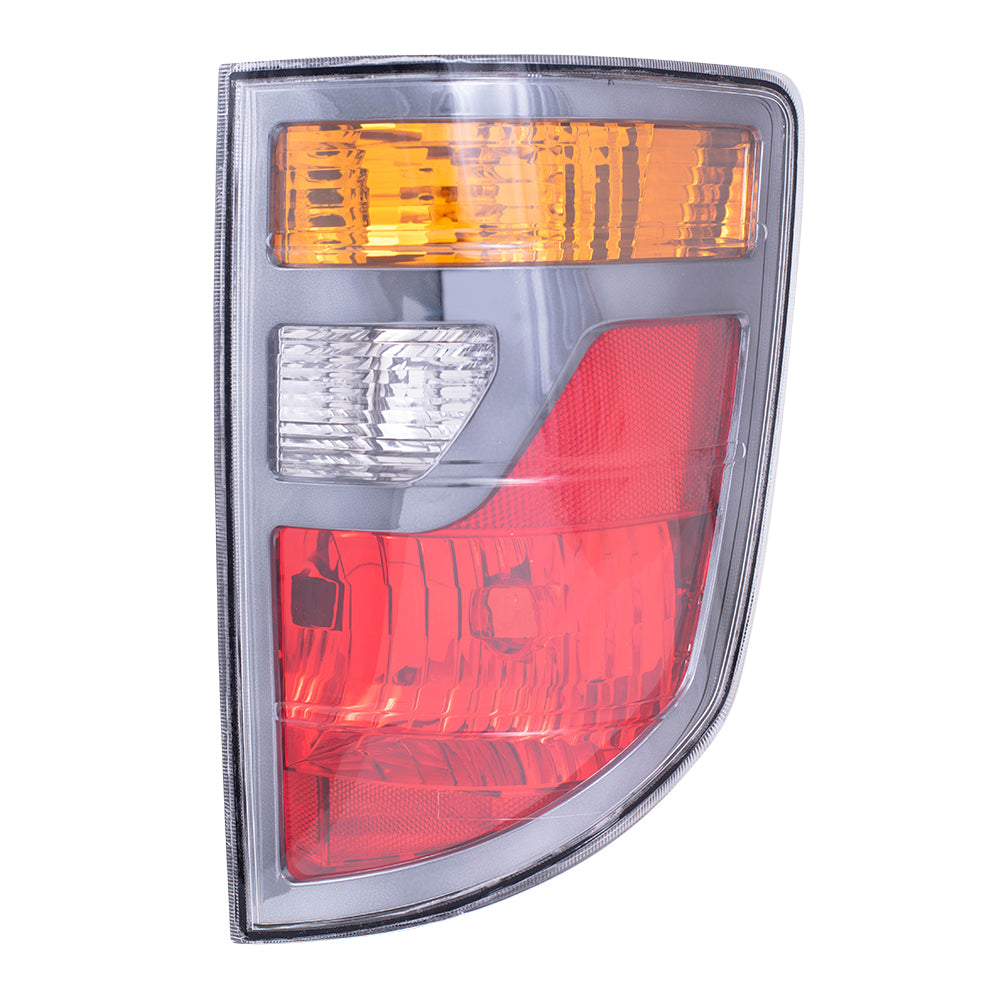 Brock Replacement Passengers Taillight Tail Lamp Compatible with 06-08 Pickup Truck 33501SJCA01