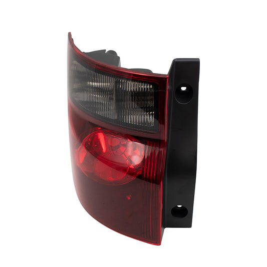 Brock Replacement Drivers Taillight Tail Lamp with Dark Red Lens Compatible with 03-08 Element 33551SCVA11