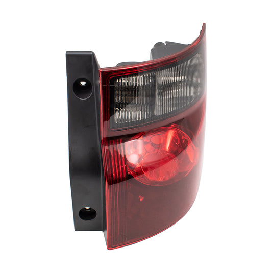 Brock Replacement Passengers Taillight Tail Lamp with Dark Red Lens Compatible with 03-08 Element 33501SCVA11