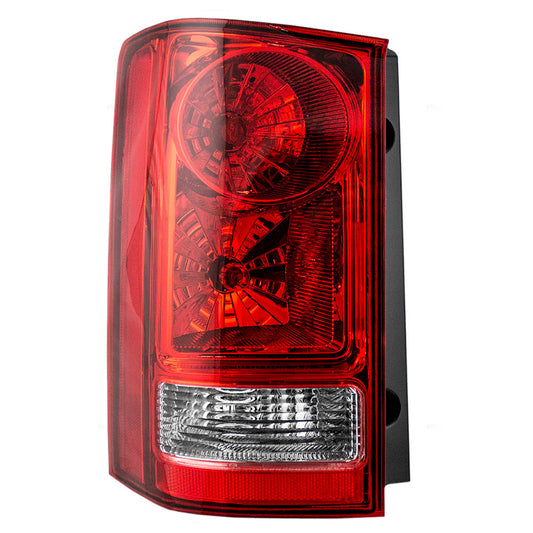 Brock Replacement Drivers Taillight Tail Lamp Compatible with 09-15 Pilot SUV 33550SZAA02