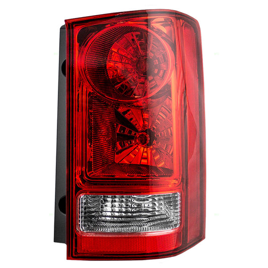 Brock Replacement Passengers Taillight Tail Lamp Compatible with 09-15 Pilot SUV 33500SZAA02