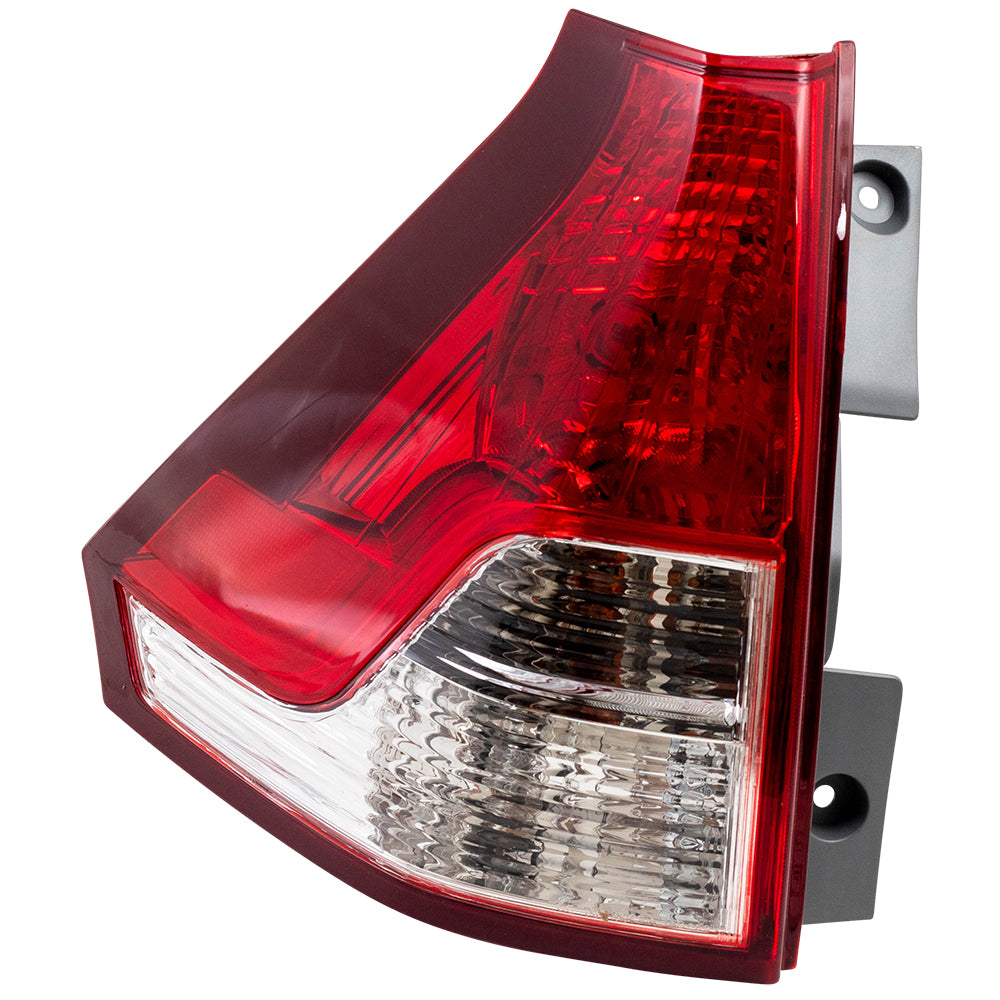 Brock Replacement Drivers Tail Light Lower Rear Left Lamp Assembly Compatible with 2012-2014 CR-V 33550T0AA01 HO2800183 166-60009L