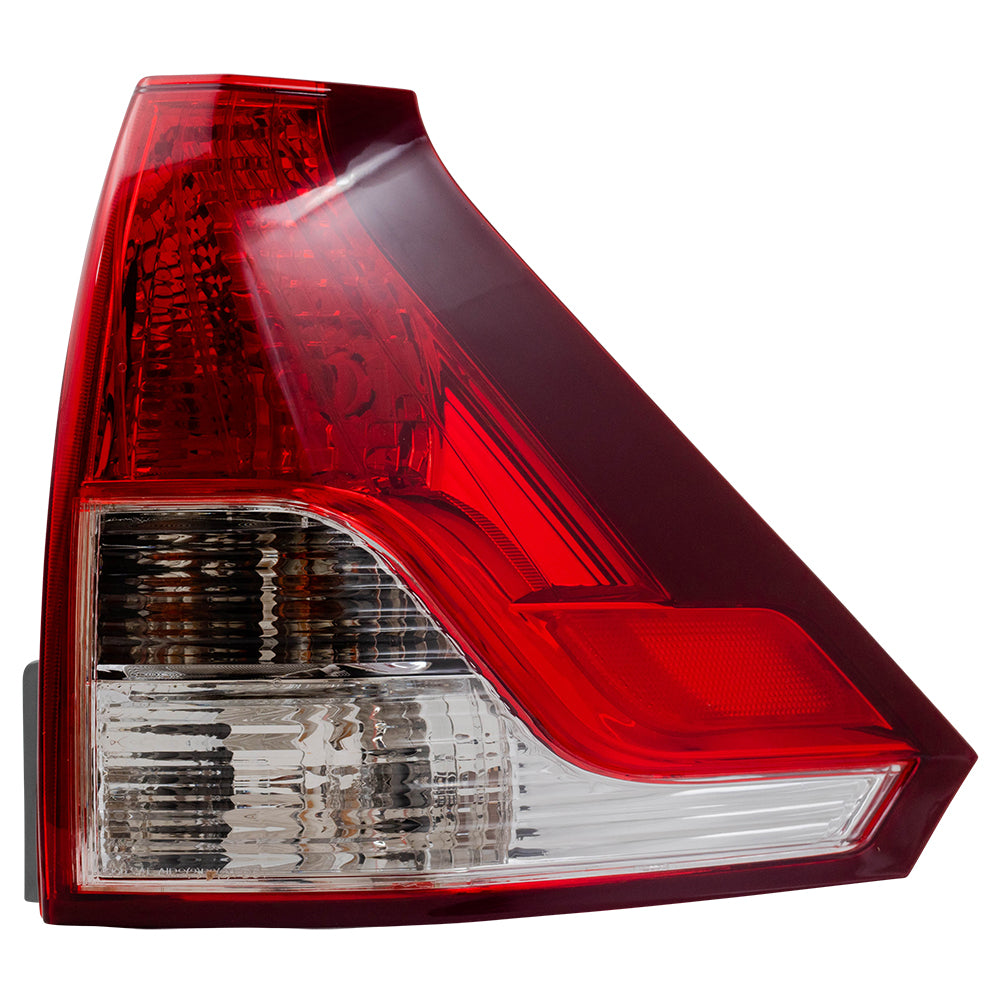 Brock Replacement Pair Set Tail Lights Lower Rear Left and Right Lamps Compatible with 2012-2014 CR-V 33550T0AA01 HO2800183 33500T0AA01 HO2801183